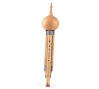 Hulusi Chino Flauta De Calabaza Y Cucurbitáceas Instrumento Musical Étnico Hulusi Hecho A Mano Chino Llave De BB/C Con Estuche Para Principiantes(B,Bb)