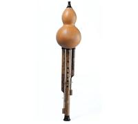 Hulusi Chino Hulusi C Key B Flat Key D/G/F Instrumento Profesional Hulusi(Small D)