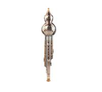 Hulusi Chino La Seda De Calabaza De Tres Tonos Chapada En Cobre Es Duradera Y Resistente A Roturas Para Instrumentos Principiantes En Si Bemol Y Do Bemol(Bronze,B)