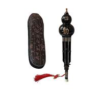 Hulusi - Flauta de calabaza profesional para amantes de la música, regalos hechos a mano, instrumento chino con clave C, bambú