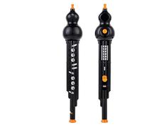 Hulusi Flauta De Polipasto Eléctrico Instrumento Profesional Para Que Adultos Aprendan Por Sí Solos En Principiantes(Pearl black)
