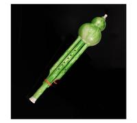 Hulusi Flauta Flauta De Cucurbitáceas De Resina, Llave C/B Plana Para Principiantes, Instrumento De Flauta De Cucurbitáceas De Doble Tono Con Estuche (Color : 01, Size : Bb key)