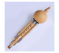 Hulusi Flauta Instrumento De Viento De Madera, Flauta Étnica Hulusi De Bambú De Un Solo Vientre, Llave Hulusi C/B Bemol/D Menor (Color : Minor D)