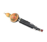 Hulusi Flauta Instrumento Étnico Chino Hulusi De Sándalo Para Principiantes, Llave C/B, Llave Plana, Juego Profesional Hulusi (Color : 01, Size : BB key)
