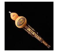 Hulusi Flauta Instrumento Hulusi Étnico Hecho A Mano Chino Para Principiantes, Cucurbitáceas En Tono C/tono B Para Amantes De La Música (Color : 02, Size : B-tone)