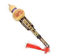 Hulusi Flauta Instrumento Musical De Flauta De Cucurbitáceas De Dos Tonos En Clave C/flauta De Cucurbitáceas Plana En Si Para Adultos Y Principiantes (Color : B-flat)