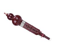 Hulusi Flauta Instrumento Musical De Flauta De Cucurbitáceas Profesional Étnico Hulusi Con Estuche Para Principiantes (Color : 04, Size : Bb tone)