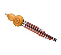 Hulusi Flauta Instrumento Profesional De Flauta Hulusi Para Principiantes, Llave C/B Plana De Caoba/palisandro, Tubo De Sonido Hulusi (Color : 01, Size : B flat)