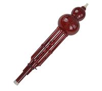 Hulusi La Flauta De Calabaza Tradicional Es Fácil Tocar Duradera Y Adecuada Para Principiantes En Teclas C Bb(Red C major)