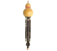 Hulusi Para Principiantes Instrumento Musical De Amplia Gama Con Llave Hulusi Profesional FGC Bb Tono Adulto 7 Agujeros Más 3 Teclas(Bb Key Left Hand)