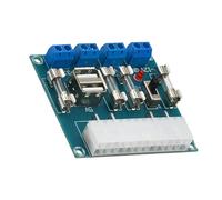 HUM28W - Adaptador de corriente ATX de escritorio para escritorio, fácil instalación, diseño de disipación de calor, placa de conversión de suministro