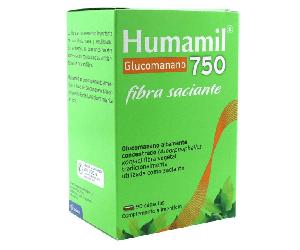 Humamil Glucomanano 750 mg 90 Cápsulas