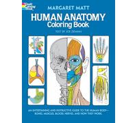 Human Anatomy: Coloring Book (Dover Children's Science Books)