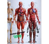 Human Anatomy Coloring Book: Fascinating Facts in an Anatomy and Physiology Workbook for Kids