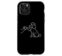 Human and Dog Paw Fist Bump Dog Lover Poodle Carcasa para iPhone 11 Pro