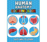 Human Body Coloring Book for Kids: Simple Body Part Coloring for Early Learners