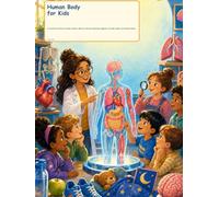 Human Body for Kids: A Colorful First Science Guide to Bones, Muscles, Senses, Breathing, Digestion, Growth, Sleep, and Healthy Habits (Try It Like a Scientist)