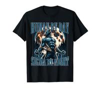 Human by Day Sigma De Noche Divertido Alfa Hombre Lobo Cringe Broma Camiseta gráfica económica