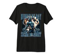 Human by Day Sigma De Noche Divertido Alfa Hombre Lobo Cringe Broma Camiseta Premium
