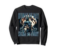 Human by Day Sigma De Noche Divertido Alfa Hombre Lobo Cringe Broma Sudadera