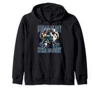 Human by Day Sigma De Noche Divertido Alfa Hombre Lobo Cringe Broma Sudadera con Capucha