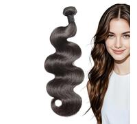 Human Hair Bundles, Natural Wavy Extensions, Silky Long Hairpieces, Luxurious Full-Body Texture, for Women’s Wigs, for Parties, Dates & Weddings Outdoor Party