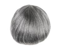 Human Hair Toupee for Men,Hairpiece Replacement System,8X10 Base PU Durable Skin Mens Wigs Suave y Transpirable(1B50#)