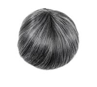 Human Hair Toupee for Men,Hairpiece Replacement System,8X10 Base PU Durable Skin Mens Wigs Suave y Transpirable(1B40#)