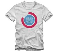 Human in Progress by Kraz Shop T-Tshirts Camisetas y Tops(Medium)