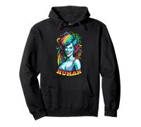 Human LGBTQ Gay Pride Month Transgénero Drag Queen Rainbow Sudadera con Capucha