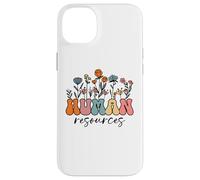 Human Resources Wildflowers, Vintage Retro Floral HR Carcasa para iPhone 14 Plus
