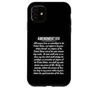 Human Rights Naturalized Born Citizens Pro 14th Amendment Carcasa para iPhone 11