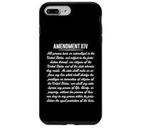 Human Rights Naturalized Born Citizens Pro 14th Amendment Carcasa para iPhone 7 Plus/8 Plus