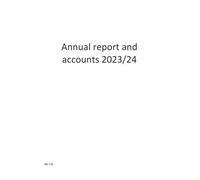 Human Tissue Authority Annual Report and Accounts 2023/24 (House of Commons Paper) HC 110