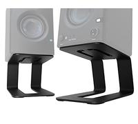 HumanCentric Par de Soportes de Altavoz de Escritorio para Altavoces de Escritorio, Elevador de Altavoces de Estudio, Altavoces de estantería medianos y pequeños, Soporte de Monitor de Estudio,