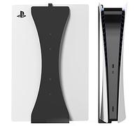 HumanCentric Soporte de pared compatible con PS5 Fat Original, soporte de metal de pared de PS5 Fat, soporte para versión de disco y digital, no compatible con PS5 Slim