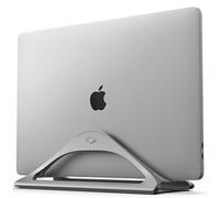 HumanCentric Soporte Vertical Gris Espacial para computadora portátil para escritorios, Soporte Ajustable para acoplar Apple MacBook, MacBook Pro y Otros portátiles para organizar el Area de Trabajo…