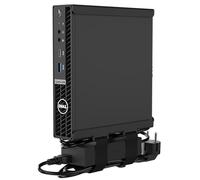 HumanCentric Soporte VESA Dell OptiPlex Micro, Bajo Escritorio | Compatible con MFF 3040, 3046, 3050, 3060, 3070, 3080, 5050, 5060, 5070 y Más, Montaje en Pared