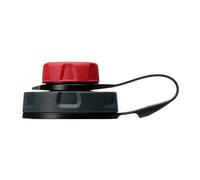 humangear capCAP+ Water Bottle Cap for 63mm Wide-Mouth Bottles, Red