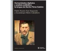 Humanidades Digitales Y Análisis Estilístico: La Lengua De Benito Pére