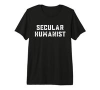 Humanismo Secular Humanismo Ciencia Razón Ateo Ateísmo Camiseta Premium