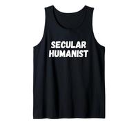Humanista Secular - Humanismo Ciencia - Razón Ateísmo Camiseta sin Mangas