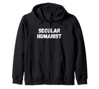 Humanista Secular - Humanismo Ciencia - Razón Ateísmo Sudadera con Capucha