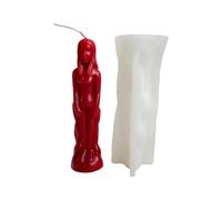 Humanoid Candle Mold - Male Female Silicone Candle Mould | 3D Standing Body Figure Mold for DIY Wax Candles | Reusable Heat Resistant CraftMold for Home Decor Art Sculpture Making