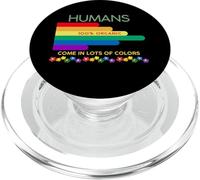 Humanos 100% Orgánicos Vienen en Muchos Colores Igualdad Paz PopSockets PopGrip para MagSafe