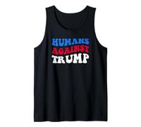 Humanos contra Trump Demócratas Elecciones 2024 Anti-Trump Camiseta sin Mangas