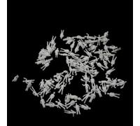 Humanos modelo blanco a escala 1:50 para creadores y arquitectos de dioramas que necesitan simulación de multitudes en pantallas