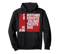 Humanos Novedad Multi Religión Humanidad Sudadera con Capucha