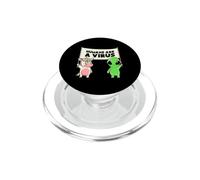 Humanos y un Virus Alien & Cow Cute Buddies Banner EduEly PopSockets PopGrip para MagSafe