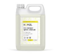 Humbl - Limpiador natural de vinagre blanco con aroma a limón siciliano, limpiador multisuperficie y multiusos, removedor de cal, suavizante de ropa y más, 100% vegano, 5 litros